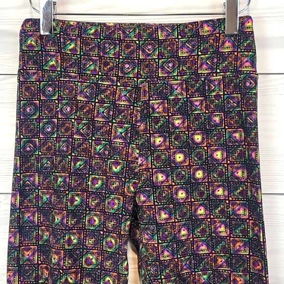 LulaRoe Tween leggings geometric print Women's Size S - Picture 2 of 11